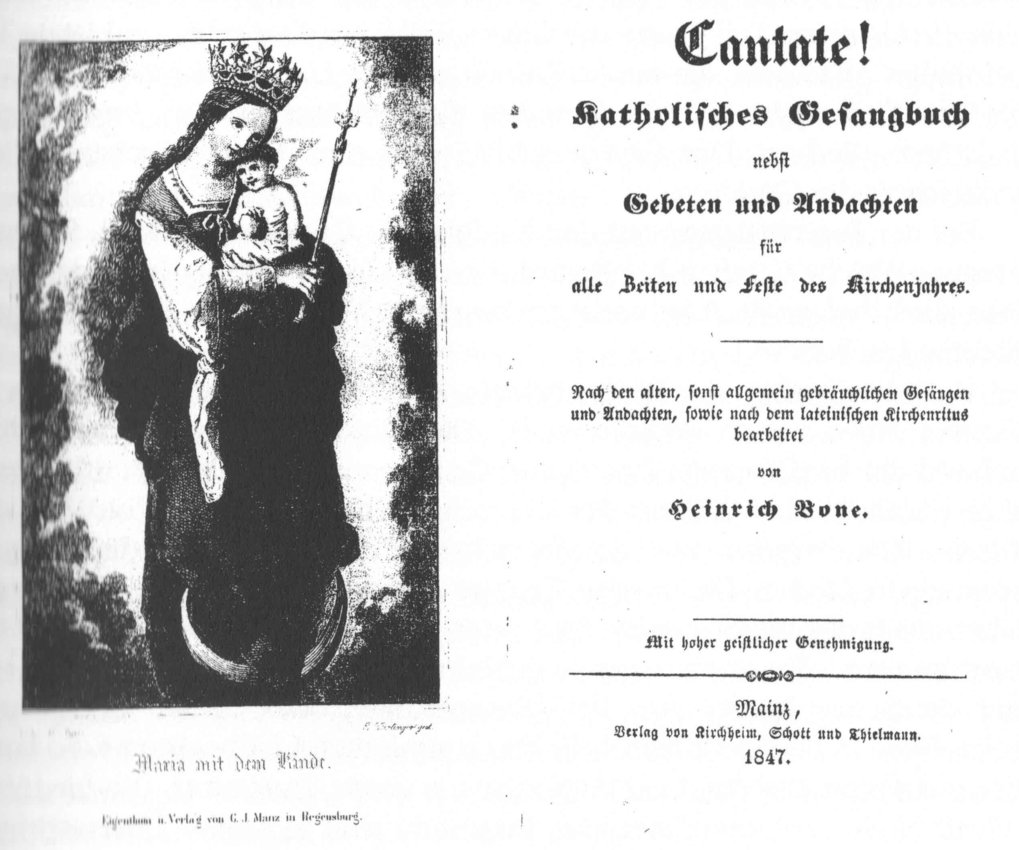 "Nur mit der Harmonie des Herzens". Emotionalisierung von Religion in Heinrich Bones Vorwort zu "Cantate!"(1847)